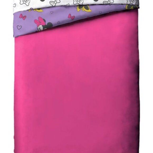 Disney Minnie Mouse Purple Love TWIN Size Bed in a Bag Set NEW - Picture 9 of 15